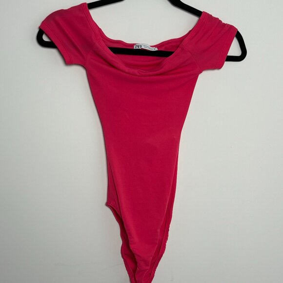 Hot Pink Zara Bodysuit - Picture 1 of 4